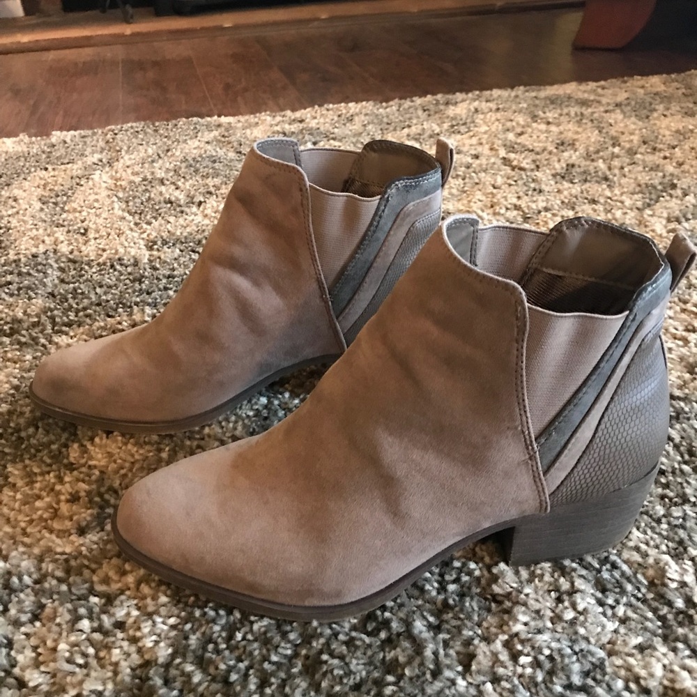 Madden Girl Tan Boots